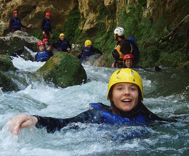  Canyoning in Isere 